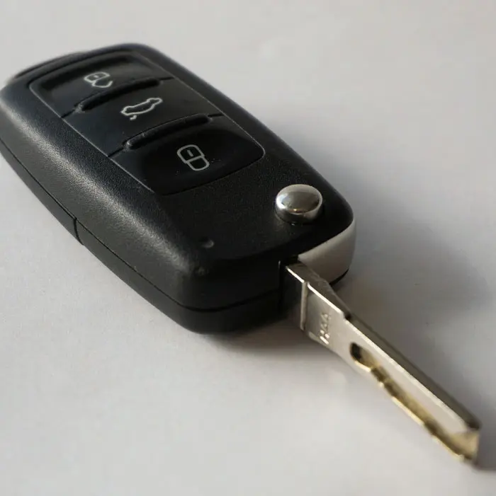 Several types of car keys